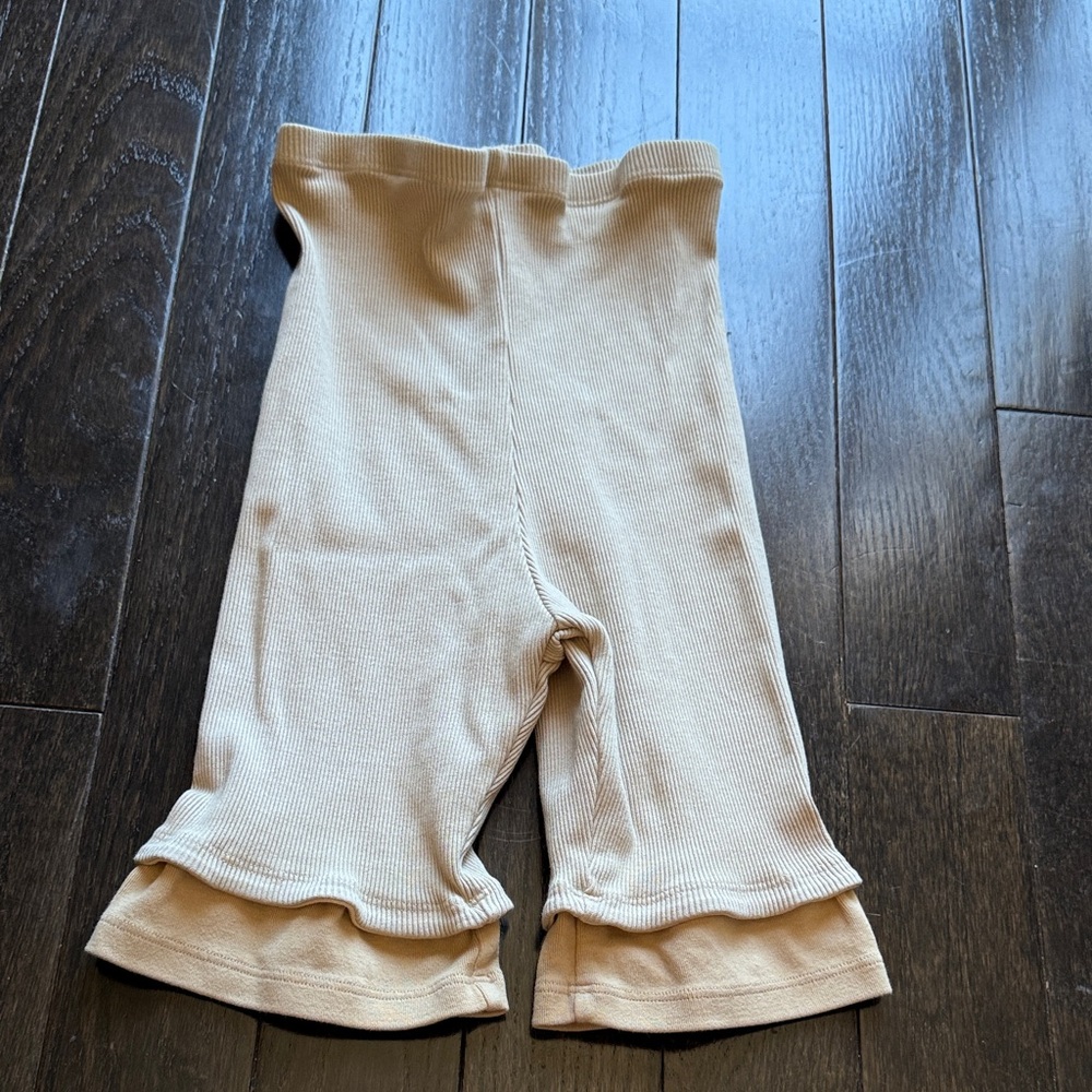 DONNI. Ribbed Tan Pants